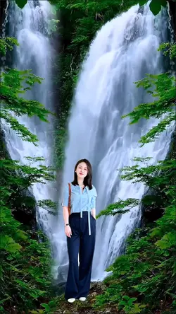 Waterfall view