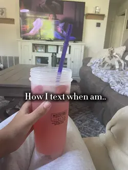 How I text when