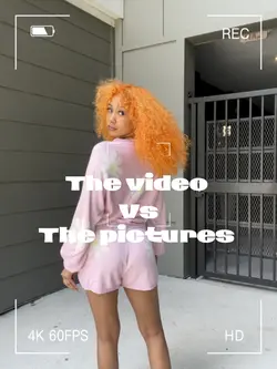 Video vs pictures😍