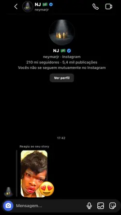 Neymar mensagem 