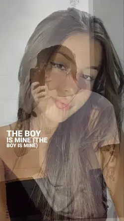 The boy is mine