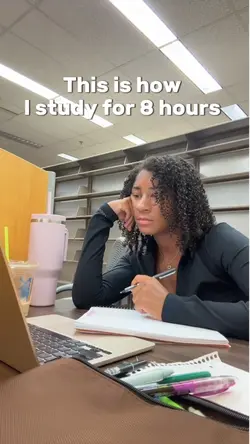 8 Hour Study Vlog
