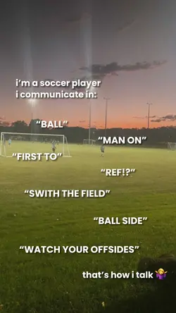 i’m a soccer playe