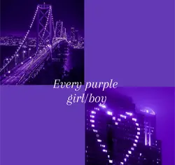 Purple and Blue duo