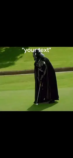 Death Vader Golfing