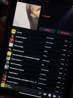 Spotify Playlist 🤍.