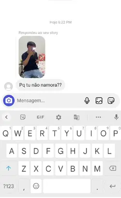 "pq tu não namora?"