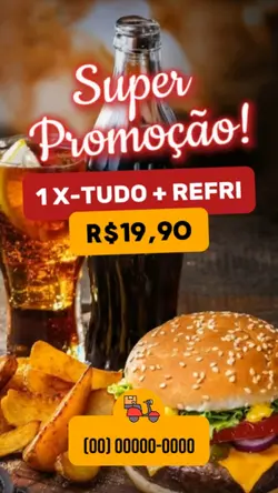 Promo de Hambúrguer 