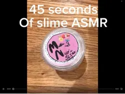 45 seconds of ASMR