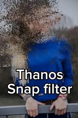 Thanos snap filter