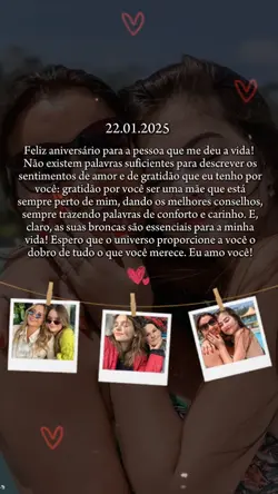 Parabéns mãe 