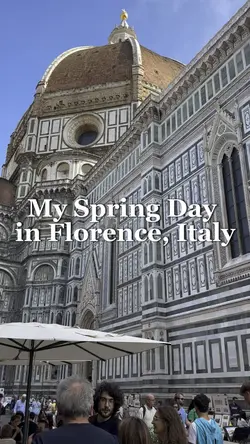 My Spring Day In Florence, Italy