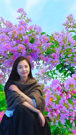 Blooming tree