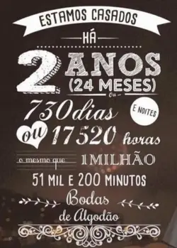 2 ANOS DE CADADOS 