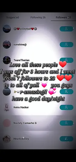 my fans <3