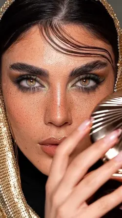 Gold make up🌟