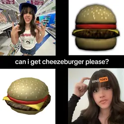 cheeseburger ☝️🤓