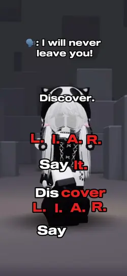 Liar.