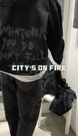 city on fire