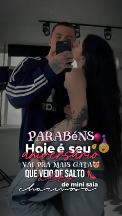 Parabéns amor.