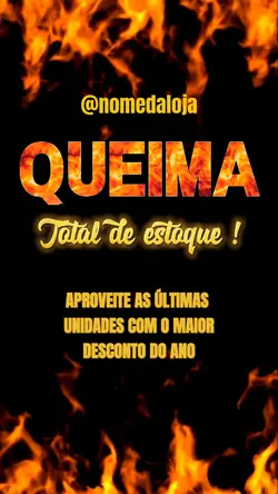 queima de estoque