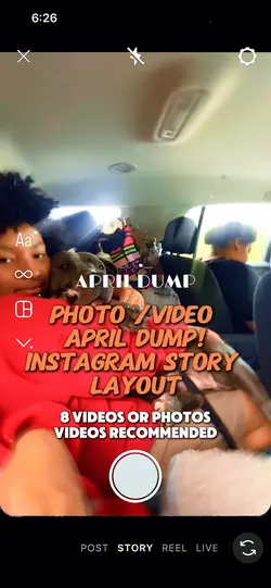 Aprildump insta stry