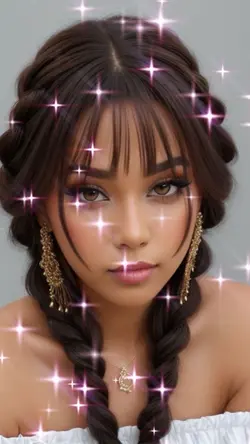 Estrelas lilás 