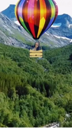 Hot air ballon 
