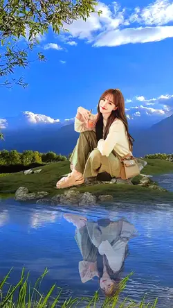Reflection in water 