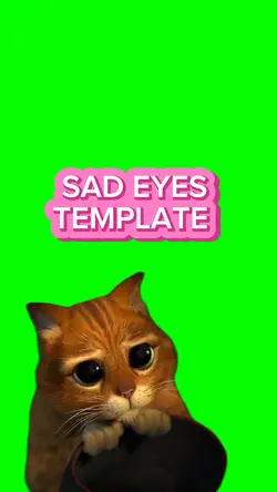 Sad Eyes Template