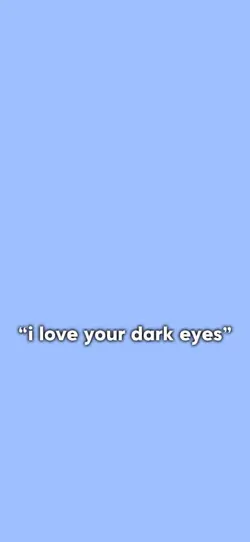 bright/dark eyes 