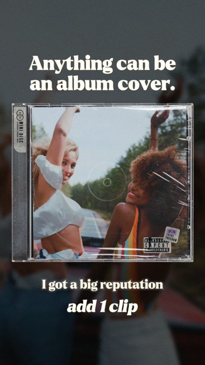 capcut template cover
