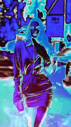 Blue flash effects