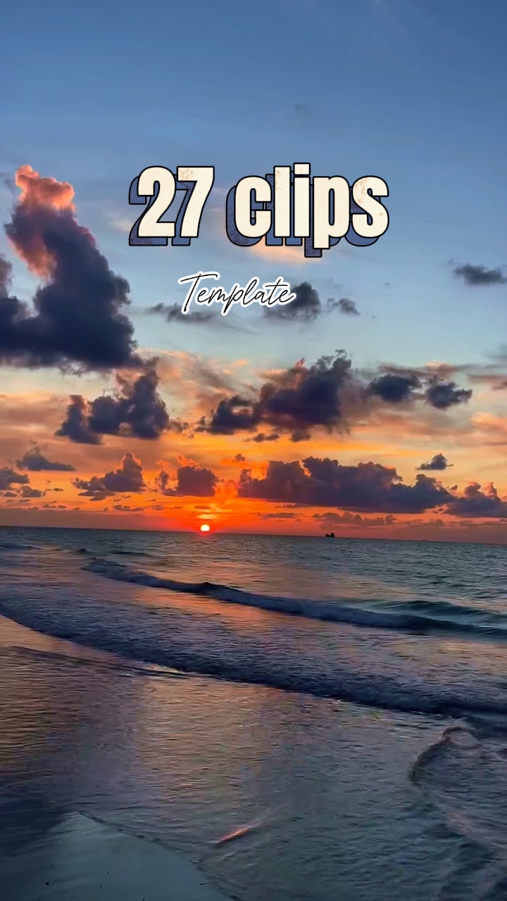 capcut template cover
