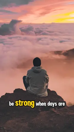 Be strong