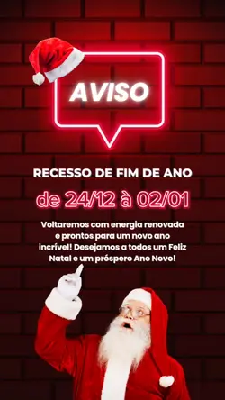 Aviso Recesso Natal