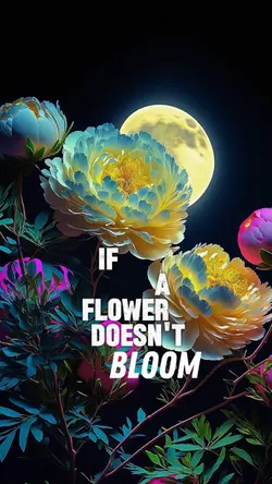 Blooming flower 