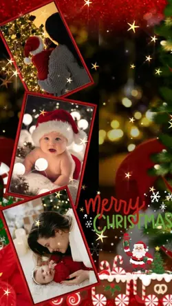 Christmas collage