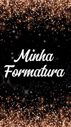 Minha formatura
