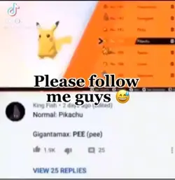 Pikachu😋 PEE (pee) 