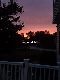 my world<3///