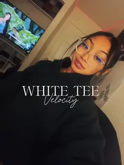 White tee