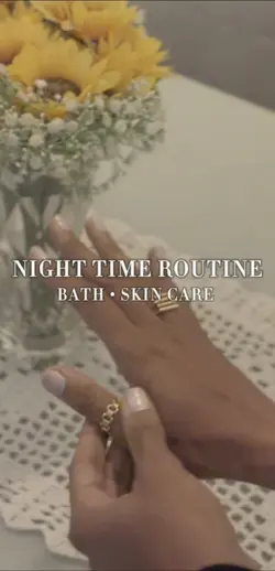 Night time routine 