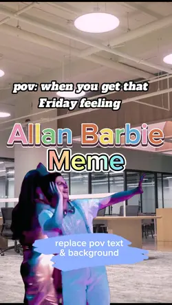 Allan Barbie Meme