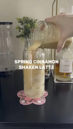 Spring Shaken Latte