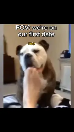 First date POV meme