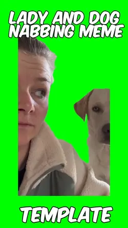 Lady and dog nabbing