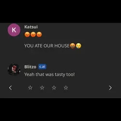 he dares >:(
