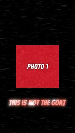 This is not the goat