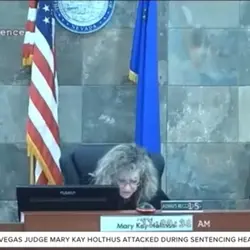 Judge gets attacke